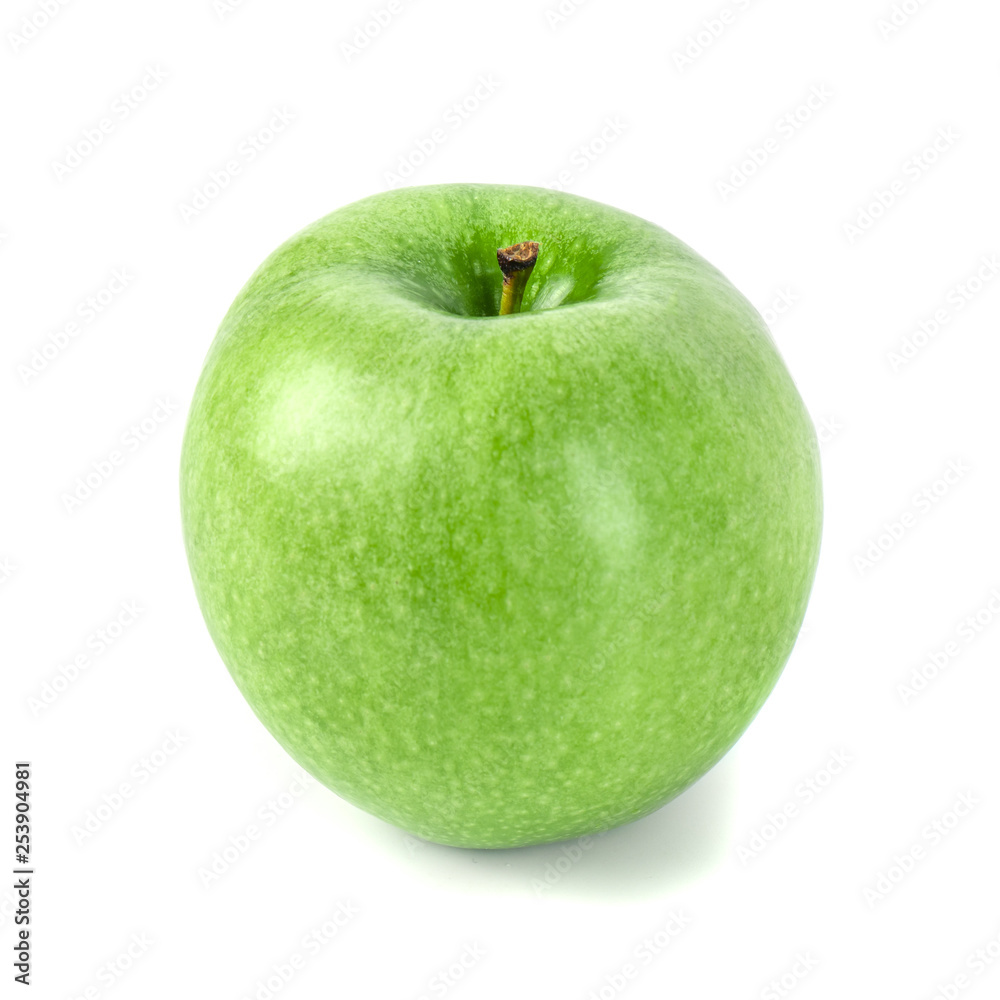 Perfect Fresh Green Apple Isolated on White Background Perfect Fresh Green Apple Isolated on White Background