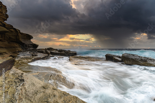 Turbulent Seascape © Merrillie