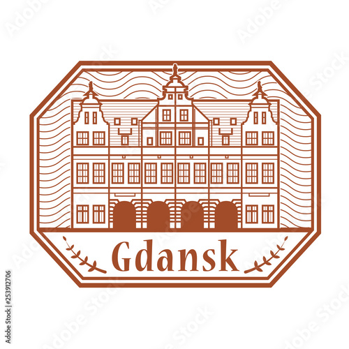 Green Gate building in Gdansk old town