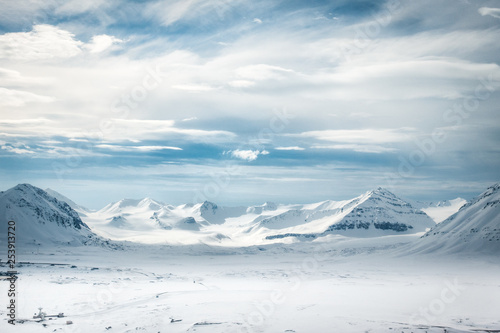 Fototapeta Naklejka Na Ścianę i Meble -  Brøgger glaciers, Svalbard