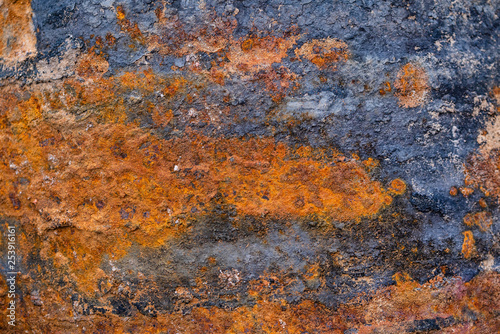 Rusted metal background