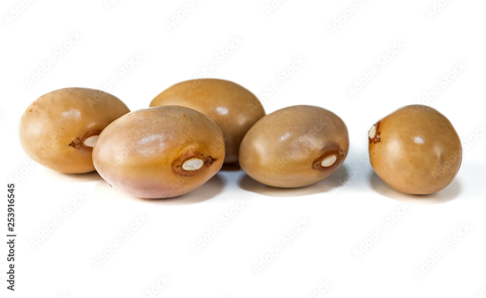 Beans isolated on a white background. Red kidney beans on white background Beans isolated on a white background. Red kidney beans on white background