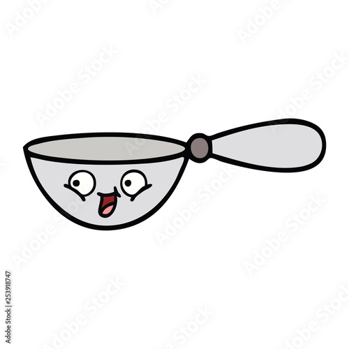 cute cartoon measuring spoon