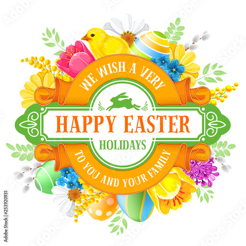 Happy Easter Greeting