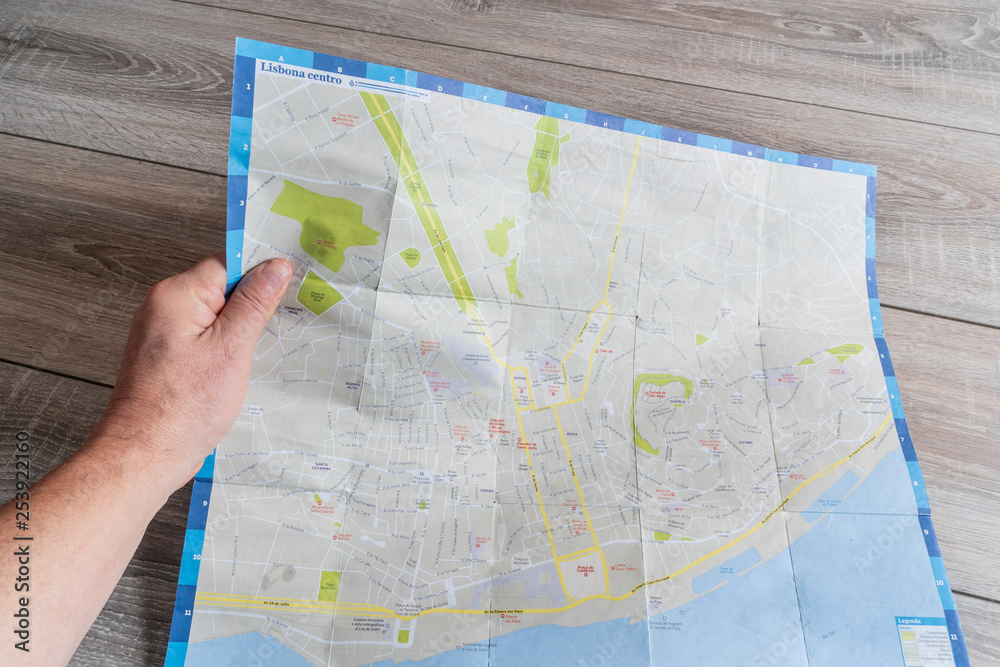 Lisbon city map Lisbon city map