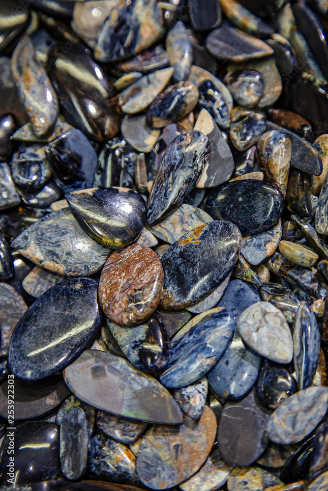 Blue stone lapis lazuli natural background Blue stone lapis lazuli natural background