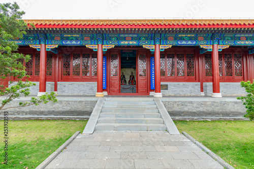 East porch and west porch in Confucius Temple in Suixi, Guangdong province