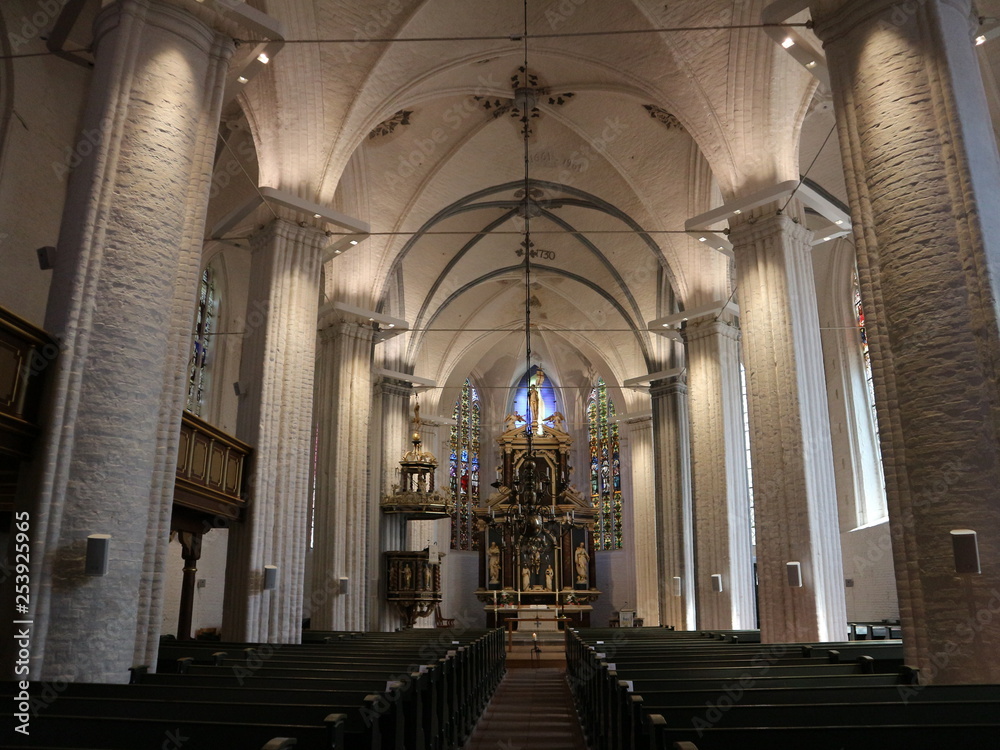 Fototapeta premium Kirche in Lüneburg