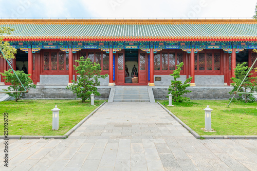 East porch and west porch in Confucius Temple in Suixi  Guangdong province