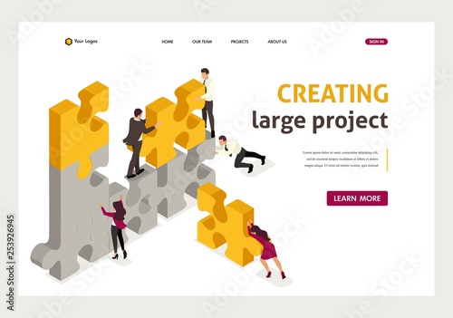 Isometric Business solution