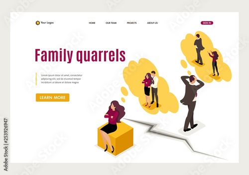Isometric Family Disagreements and Conflict