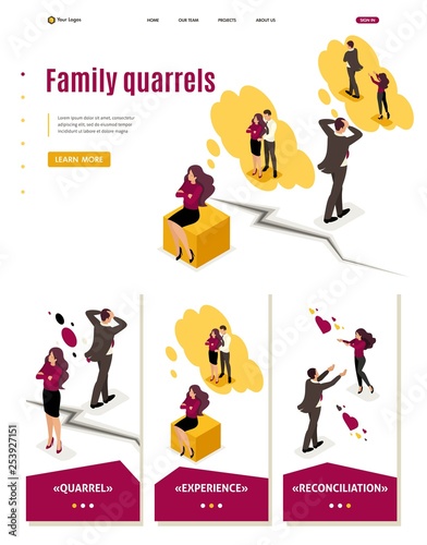 Isometric Family Disagreements and Conflict