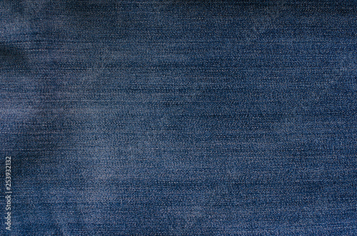 Blue jeans background. Jeans texture. Horizontal background.