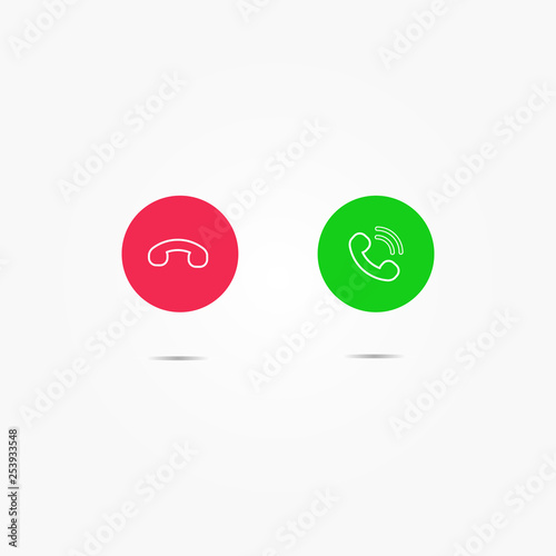 Phone call icons