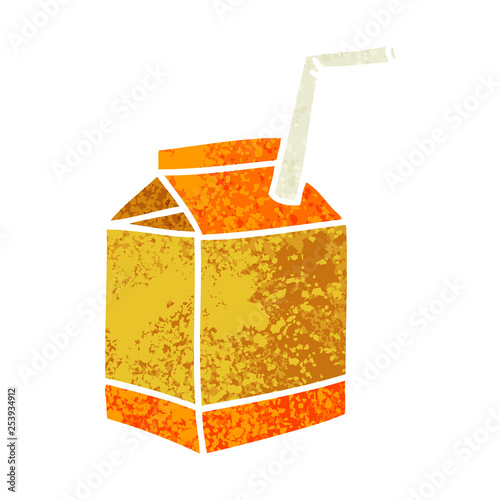 quirky retro illustration style cartoon quirky retro illustration style cartoon of juice