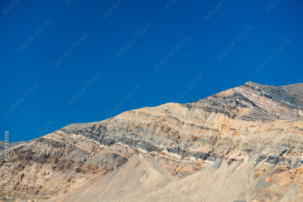 Mountains in the Death Valley National Park in United States of America