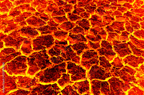 Red lava texture background