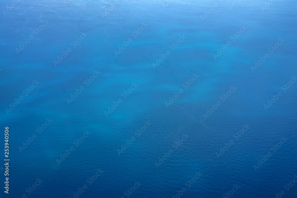 ocean surface aerial view