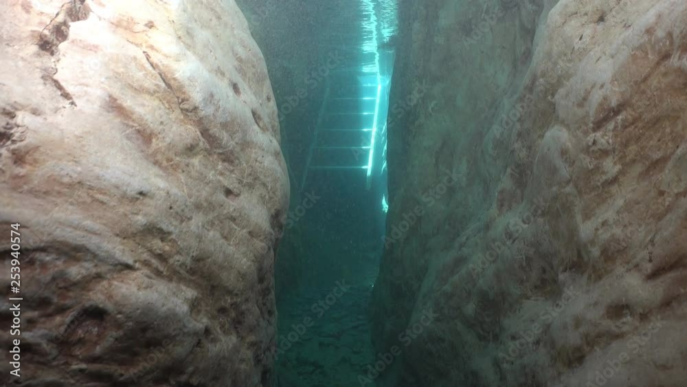 Cave diving in Budapest Cave diving in Budapest