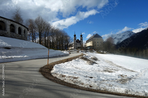 Wallfahrtskirche, Frauenberg  in ardning, österreich photo