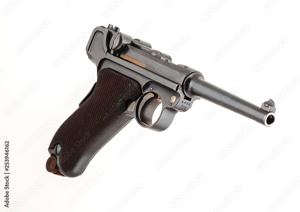 gun isolated on white background