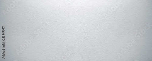 White wall texture with plaster. White painted wall texture. photo
