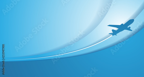 airline travel background