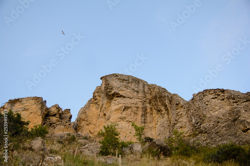 Beautiful view of the Crimean Black Sea coast