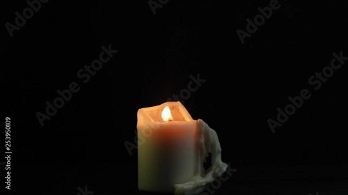 Candle Being Extinguished