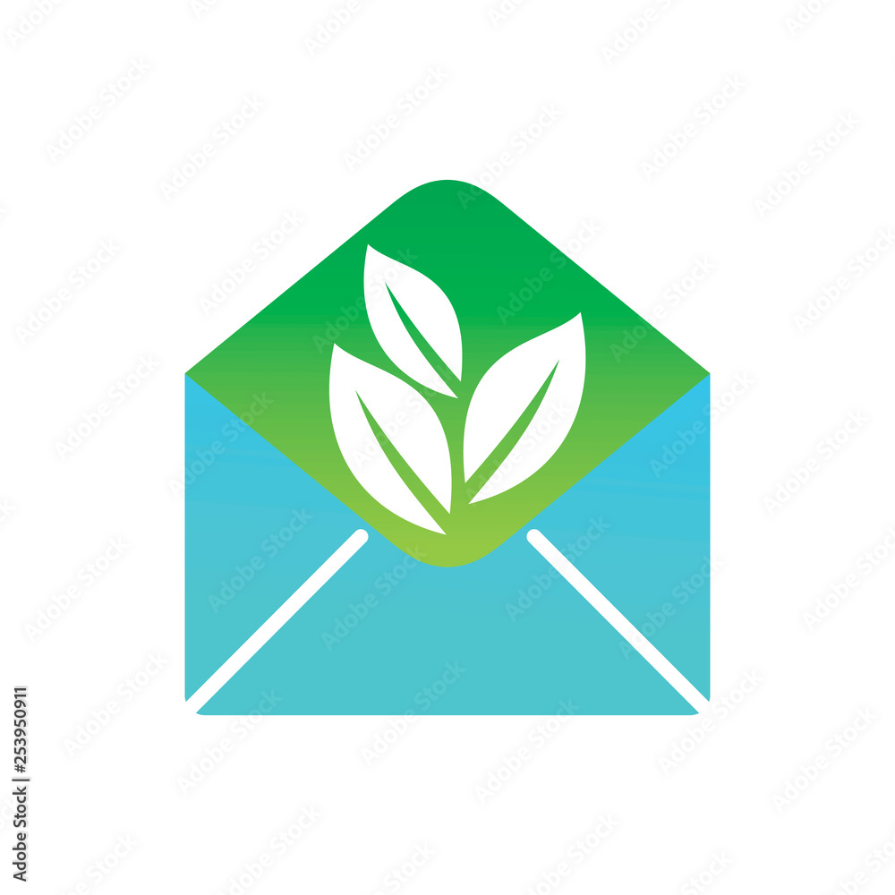 Leaf Logo Design Vector Template Set Leaf Logo Design Vector Template Set