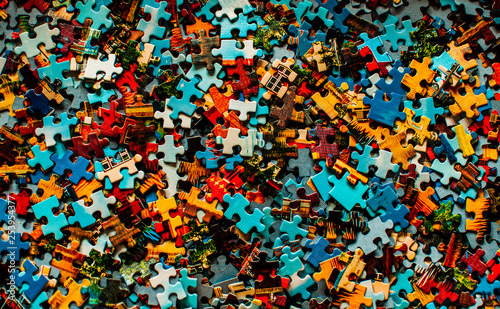 Pieces of a puzzle 