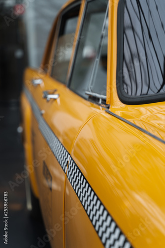 Photography Yellow cab detail