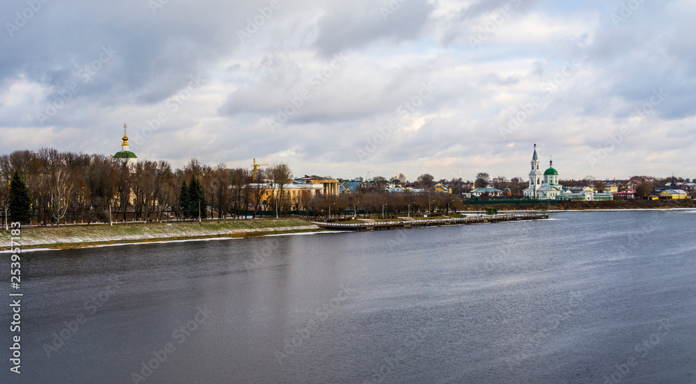 St. Catherine's convent form Volga River, Tver, Russia
