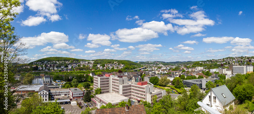 Sicht aus der Siegener Oberstadt Richtung Norden photo
