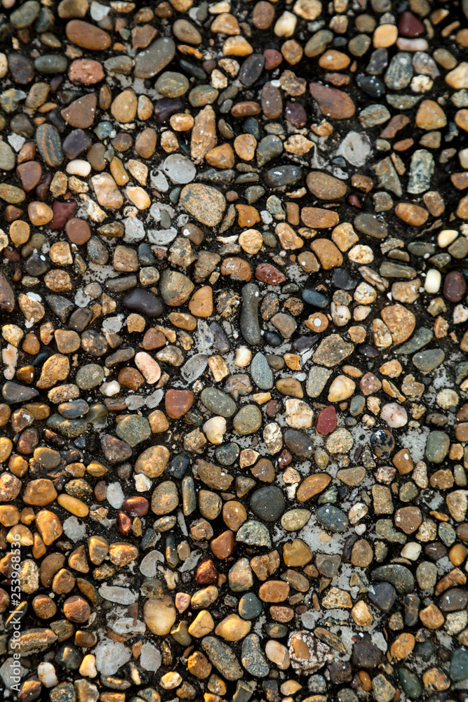 Stone pebbles on the seashore as an abstract background Stone pebbles on the seashore as an abstract background