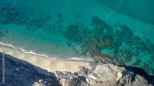 VISTAS AEREAS DEL CABO DE GATA . ALMERIA  photo