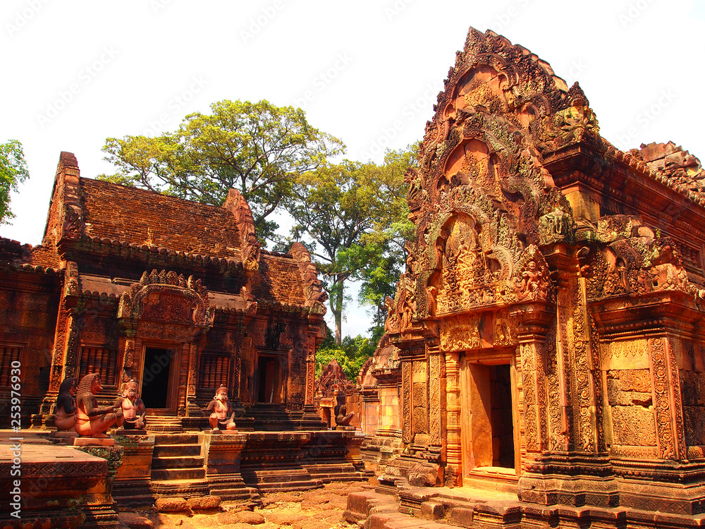 Naklejka premium temple in cambodia