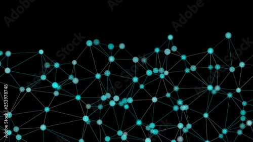 Triangles shapes vector diagram conception