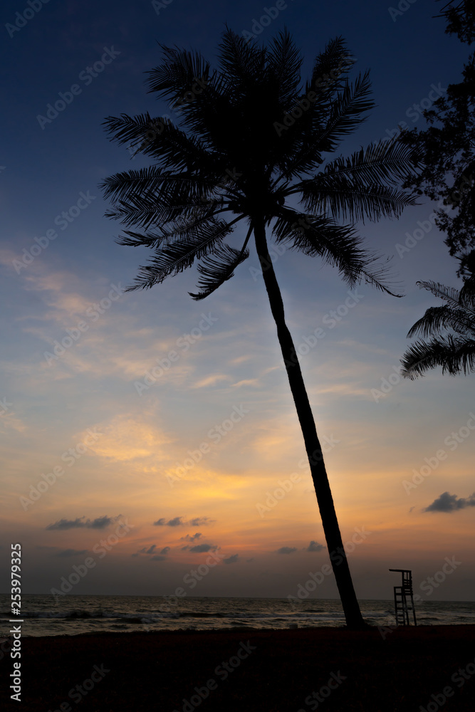 Obraz premium Sunset At Miami