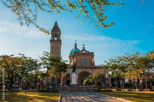 The Manila Cathedral in Intramuros, Philippines photo