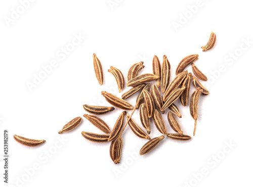 Caraway isolated on white background. photo