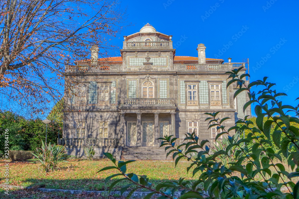 Pinto Leite Palace (Palacete Pinto Leite) in Porto, Portugal