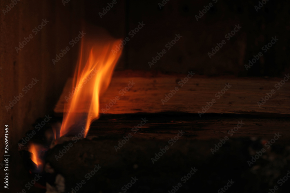 Kaminfeuer Feuer Glut Holzfeuer Kaminfeuer Feuer Glut Holzfeuer