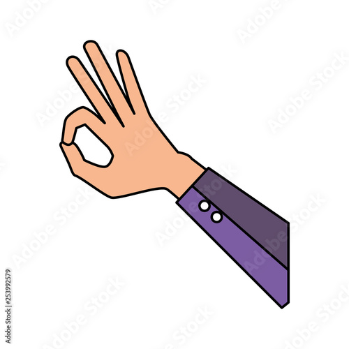 hand human ok symbol
