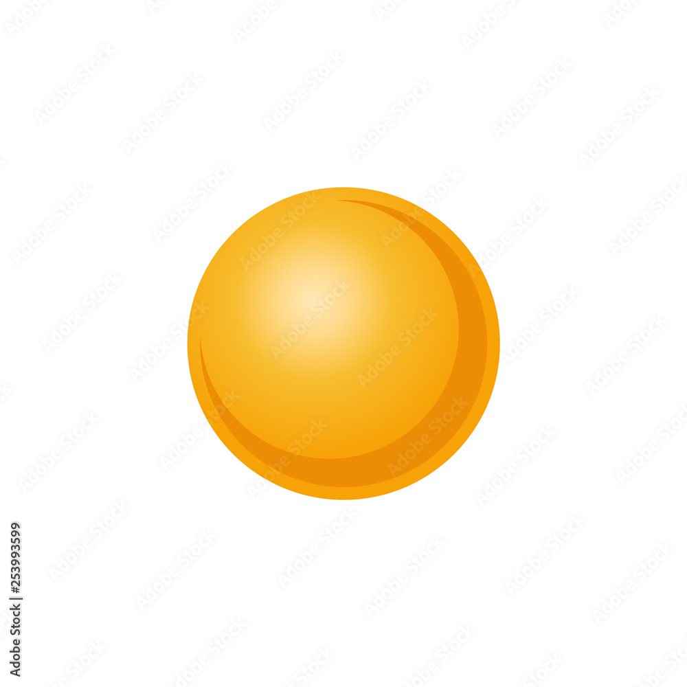 Vector illustration of solar system star Sun in flat style.