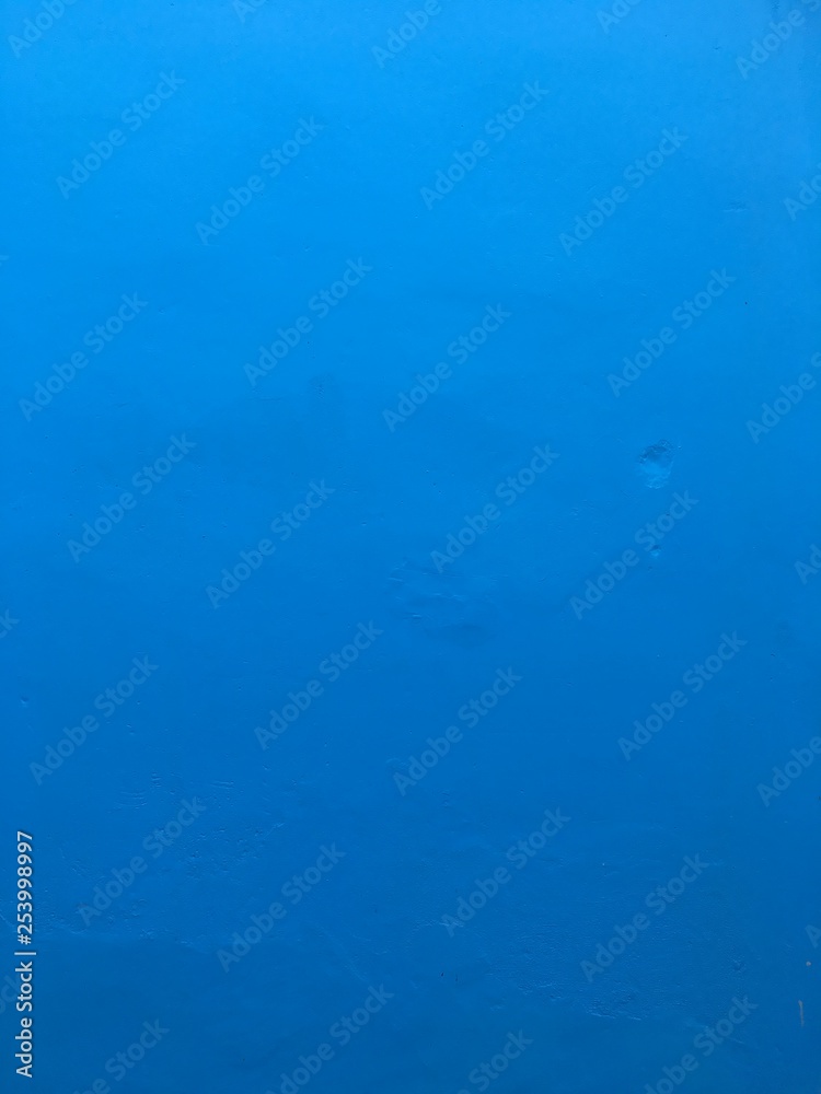 Blue wall background 
