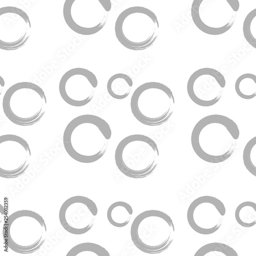 Grunge seamless pattern with circle .Universal background. Design for poster, card, invitation, header, cover, brochure, fabric.