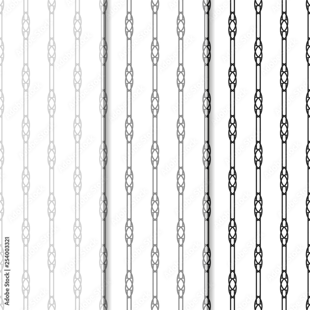Geometric seamless pattern. Chain, lace Geometric seamless pattern. Chain, lace