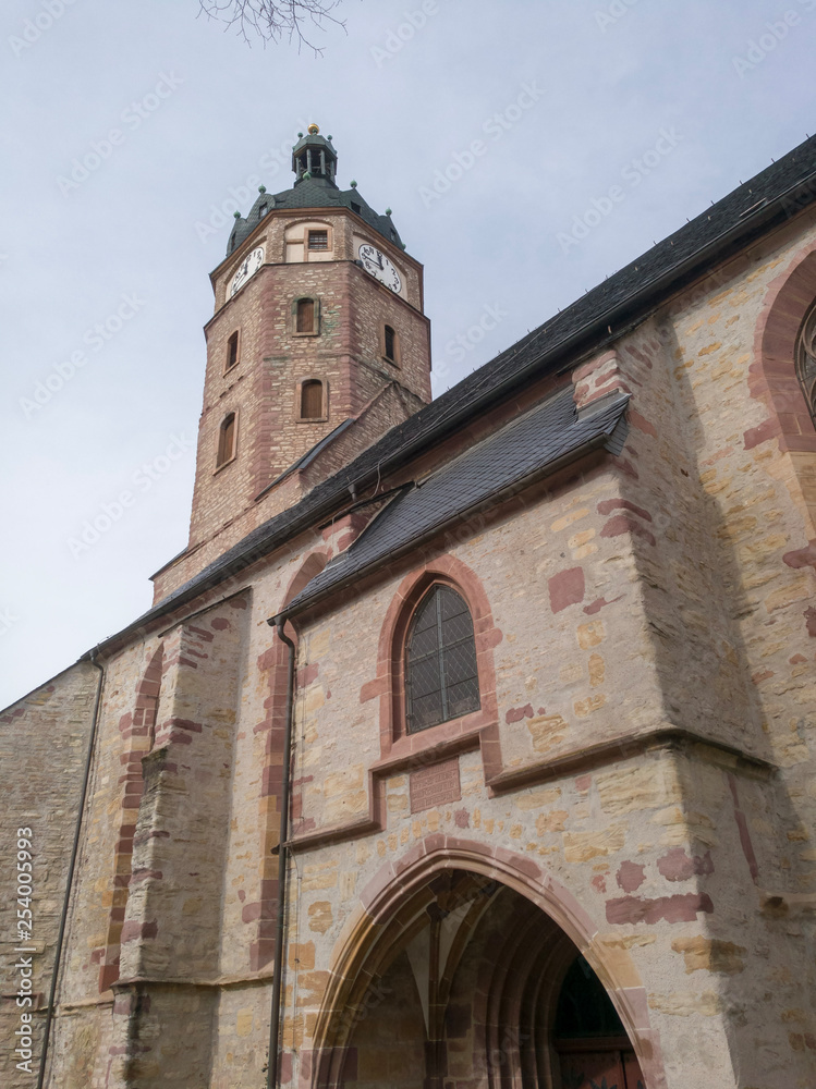 Historic City Sangerhausen in Saxony Anhalt,Germany