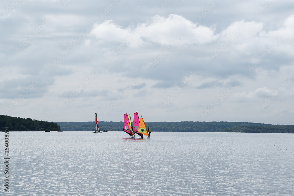 Obraz premium paysage lac